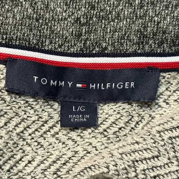 Tommy Hilfiger Women's Marled Military Band Jacket size Large - Picture 6 of 14